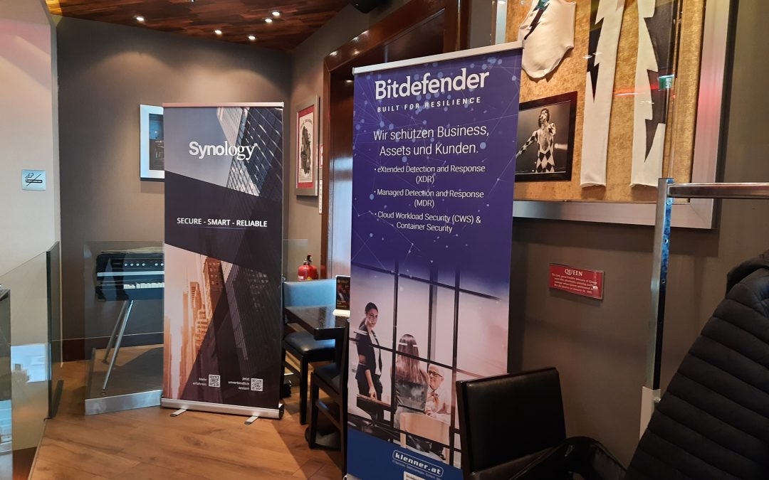 Business Brunch @ Hardrock Cafe Wien mit Bitdefender und Synology
